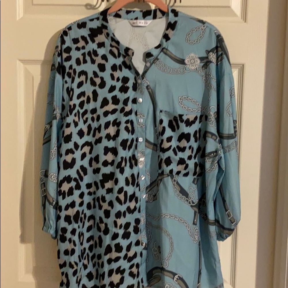 Long sleeve blouse